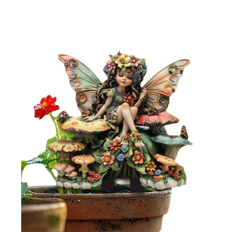 Fairy flower pot decoration