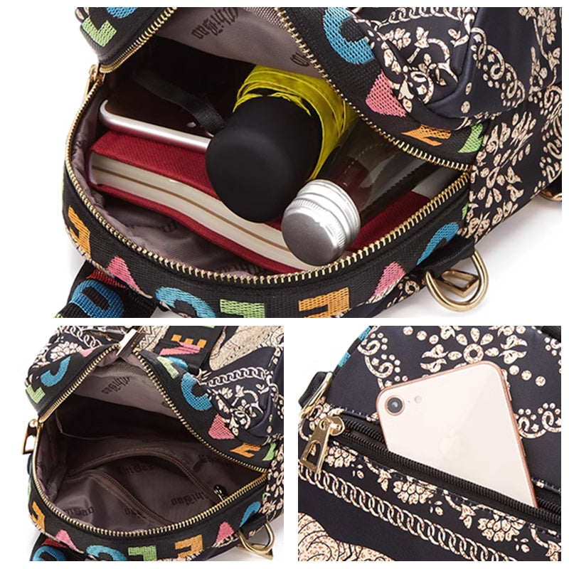 Oxford cloth backpack