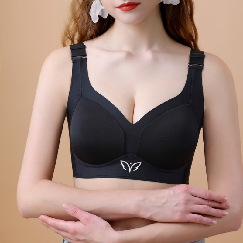 Seamless Wireless Lightly Lined Full Coverage Bra