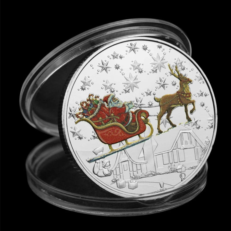 Santa Gold Coins for Christmas Eve Boxes