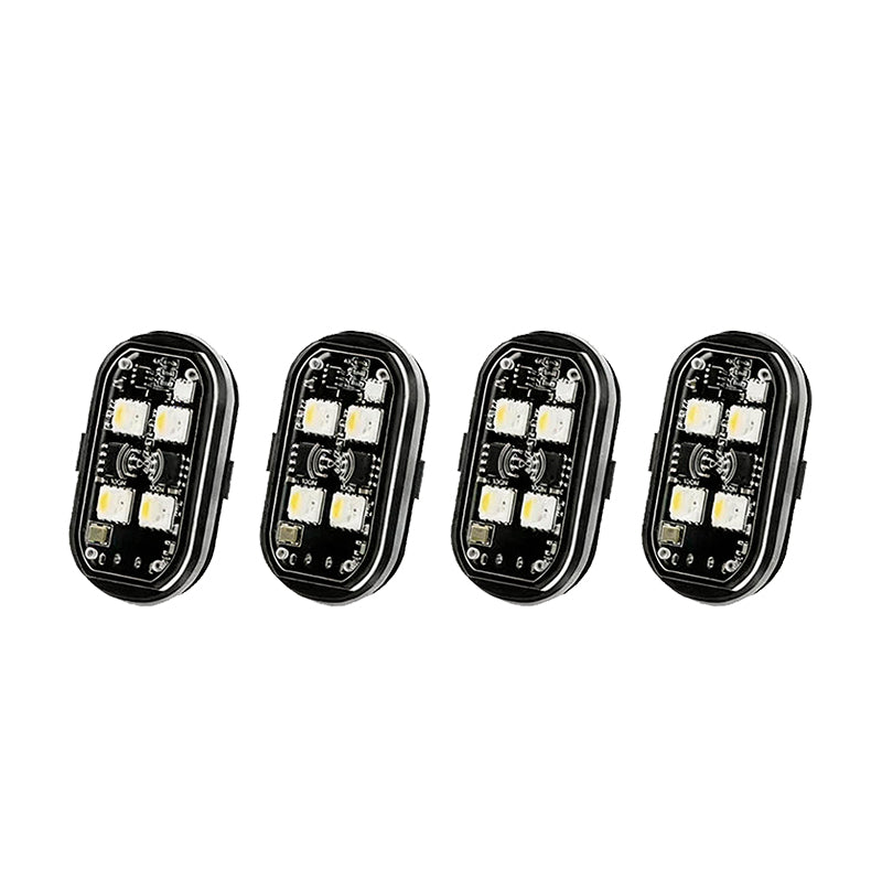 Wireless remote control aircraft lights motorcycle lights