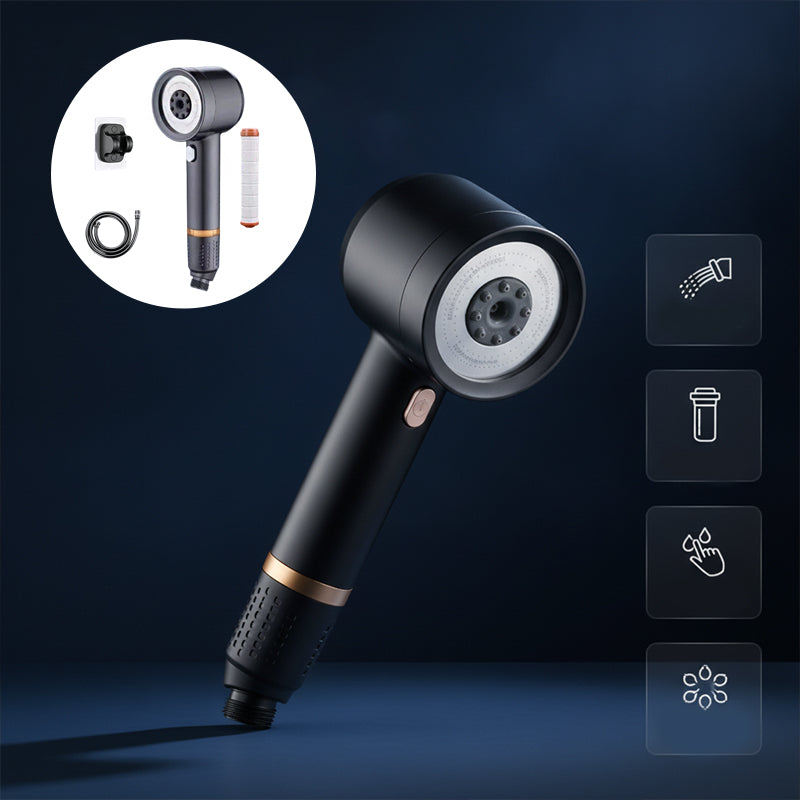 Filtered High-Pressure Shower Head Set