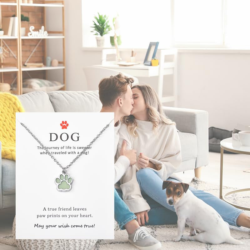 Dog Paw Necklace