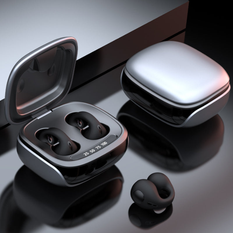 Bone Conduction Clip-Ear Bluetooth Headphones