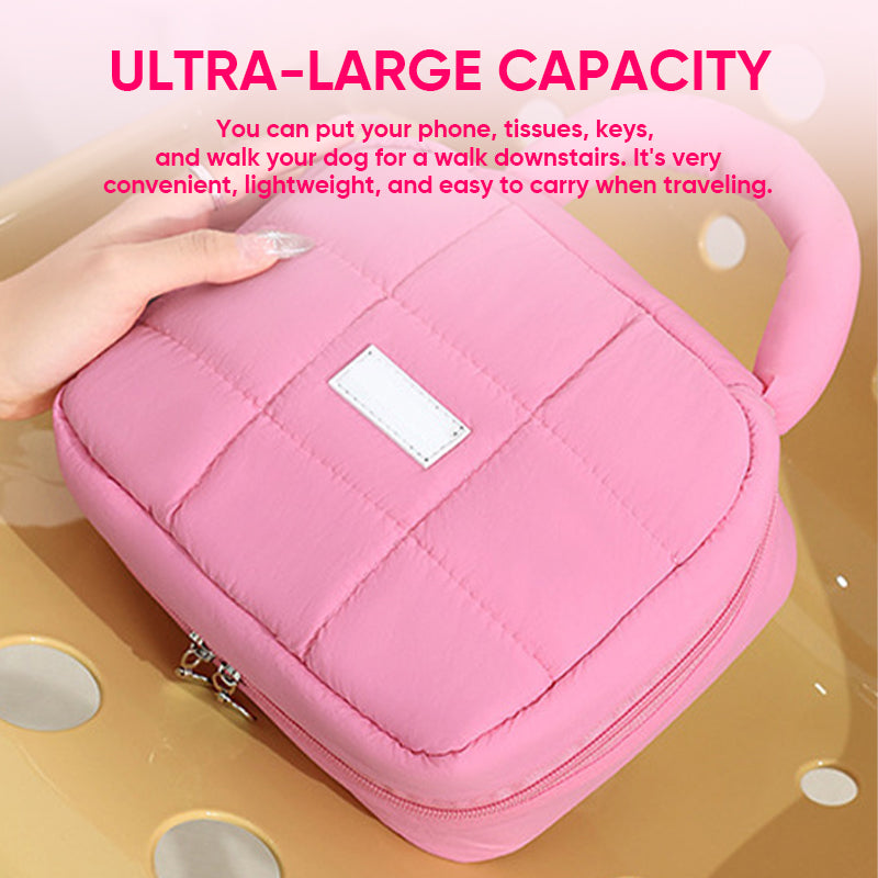 Puff Square Makeup Bag