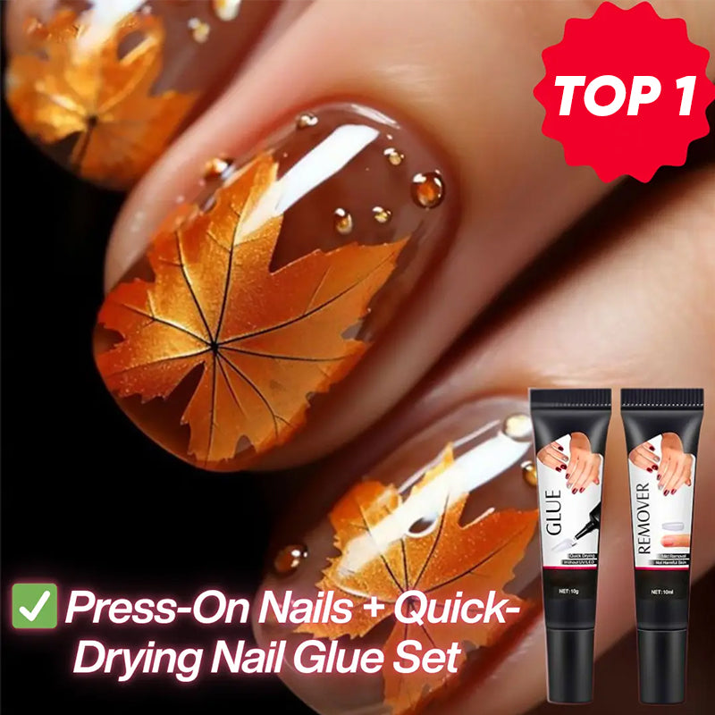Semi-Solid Nail Glue and Remover Kit