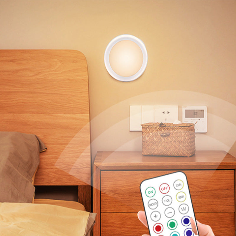 Remote-controlled color-changing night light