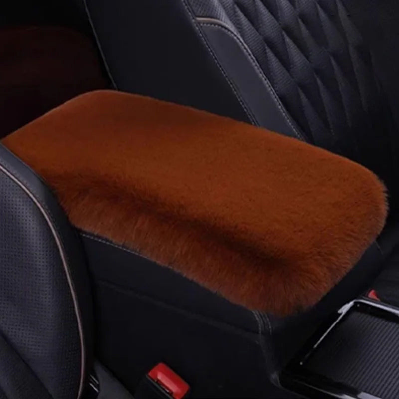 Plush Cover For Car Center Armrest