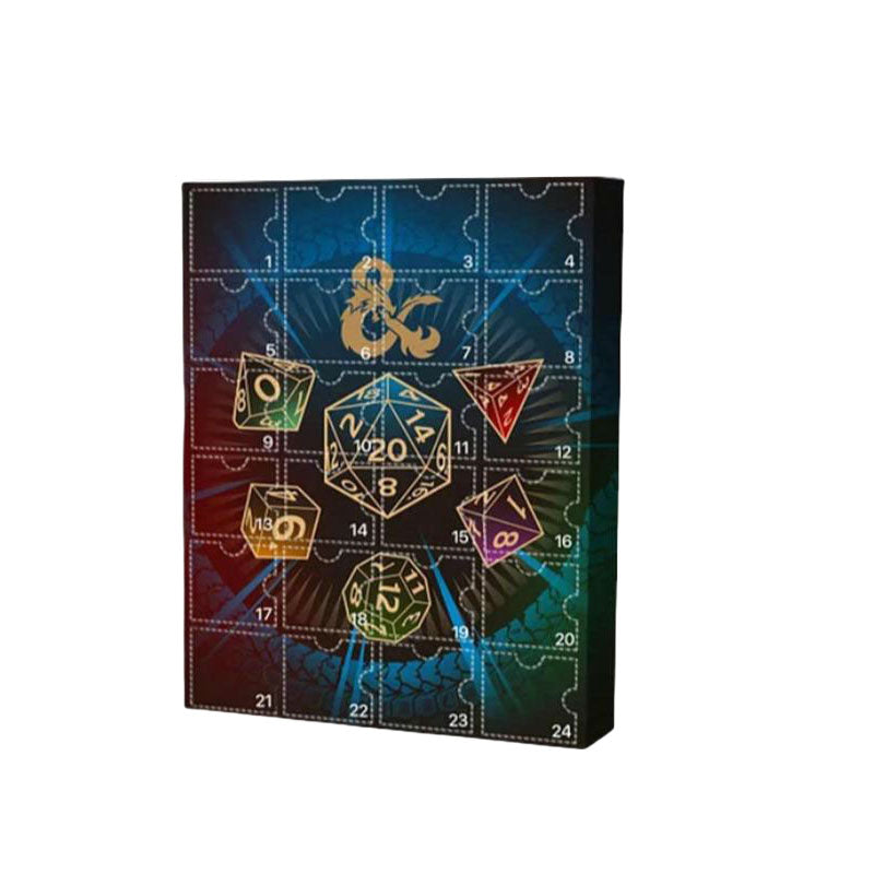 24 Random Polyhedral Dice Set
