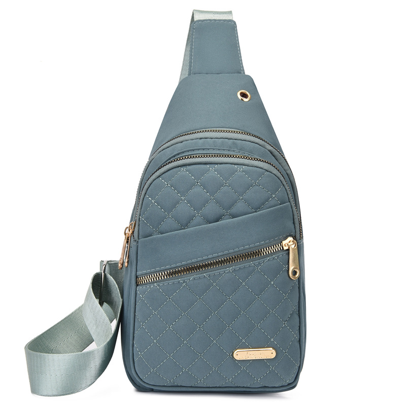 Diamond Checkered Crossbody Bag