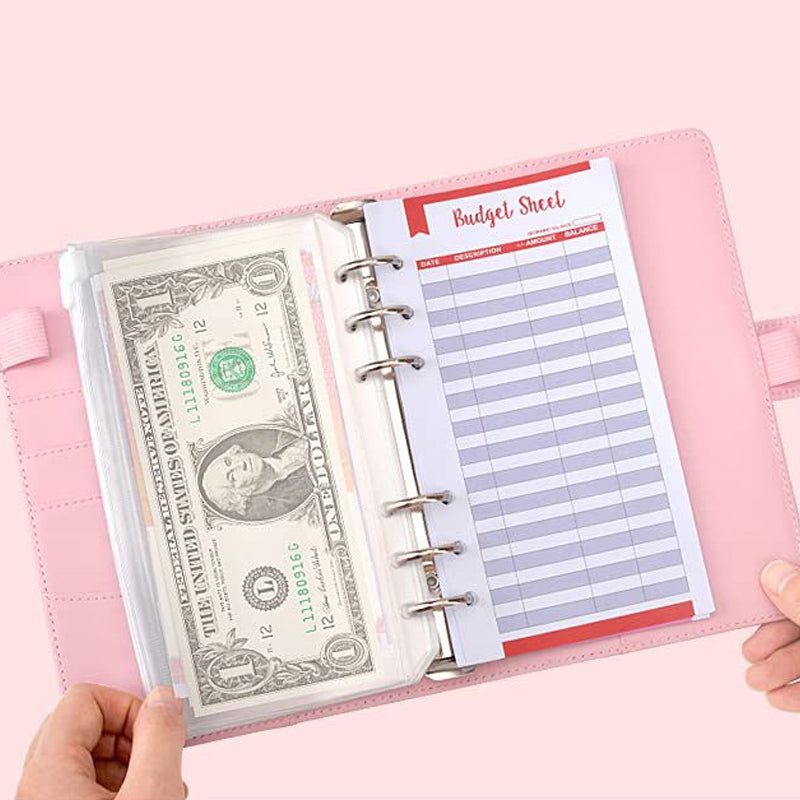 Budget planner with cash envelope