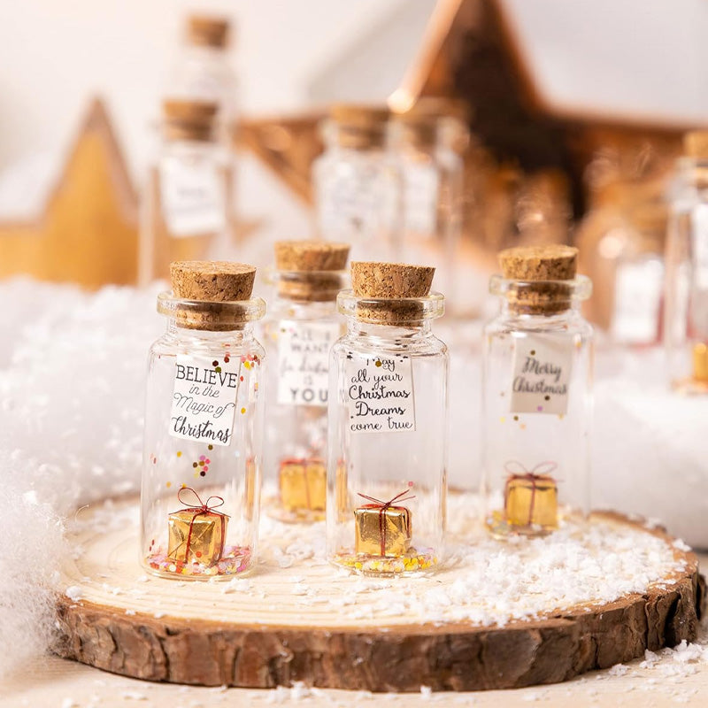 Christmas Card in a Bottle