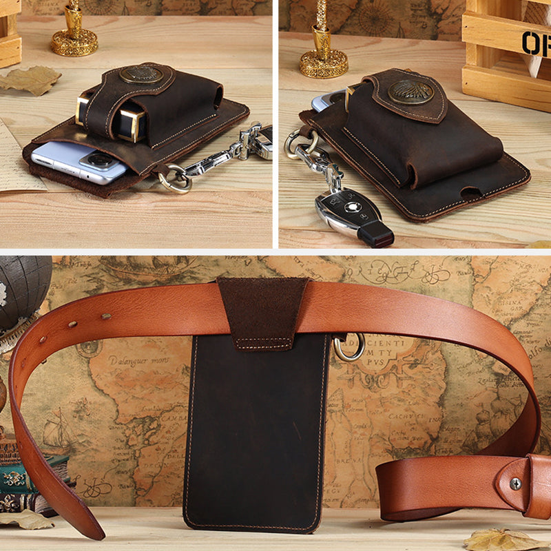 Multifunctional Leather Waist Bag