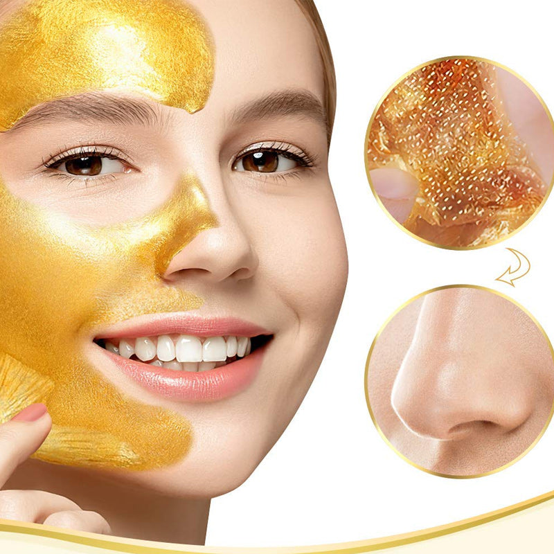 Retinol snake venom gold mask