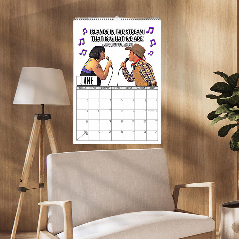 Gavin and Stacey 2025 wall calendar