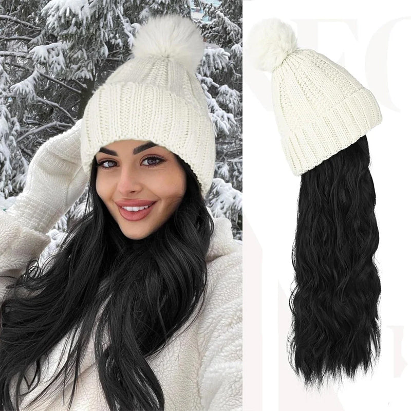 One-piece wig cap