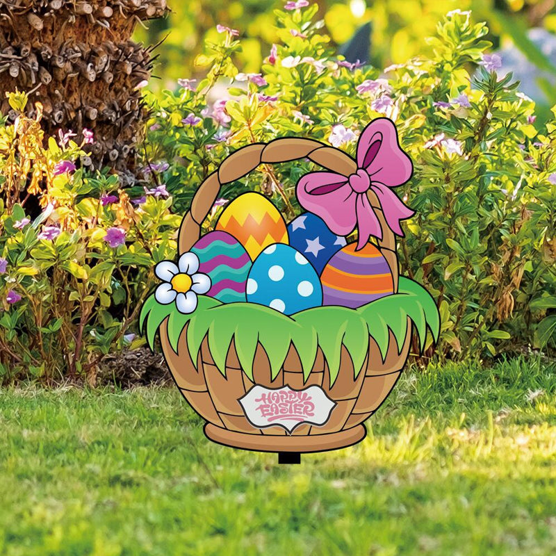 Easter Yard Sign Decoration