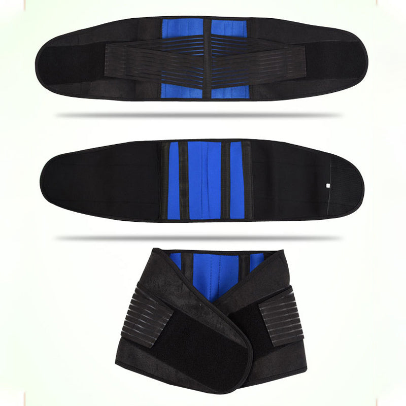 Lower lumbar back support brace