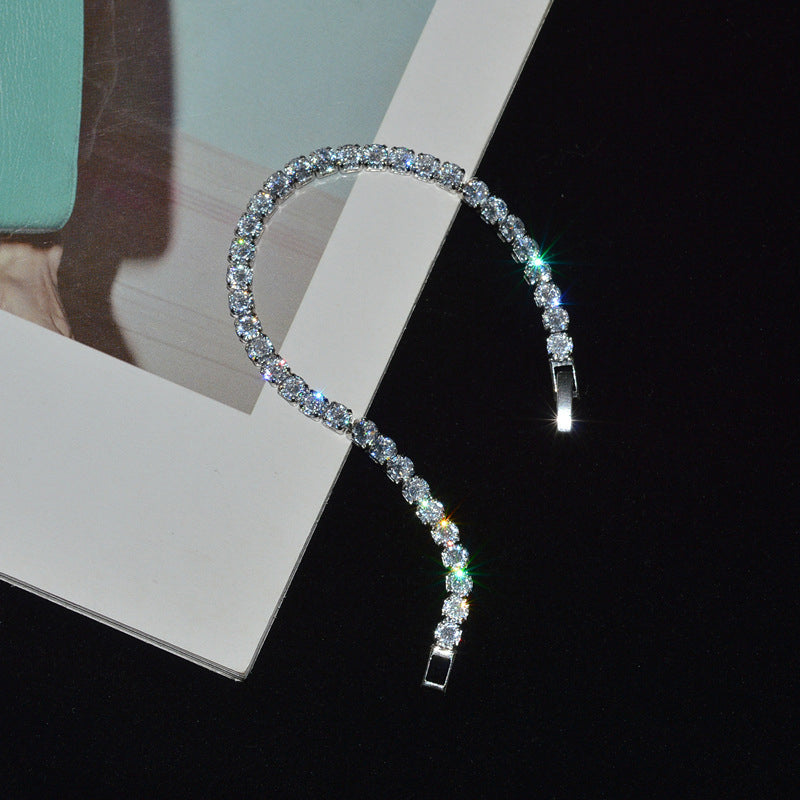 Sparkling Moissanite Bracelet
