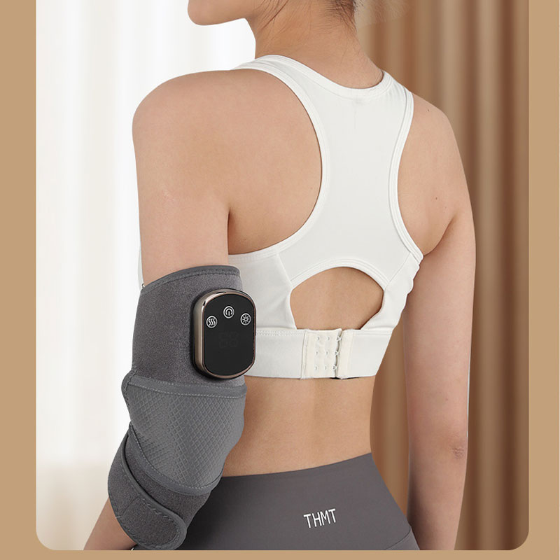 Three-stage vibration heat therapy massager for hands and feet