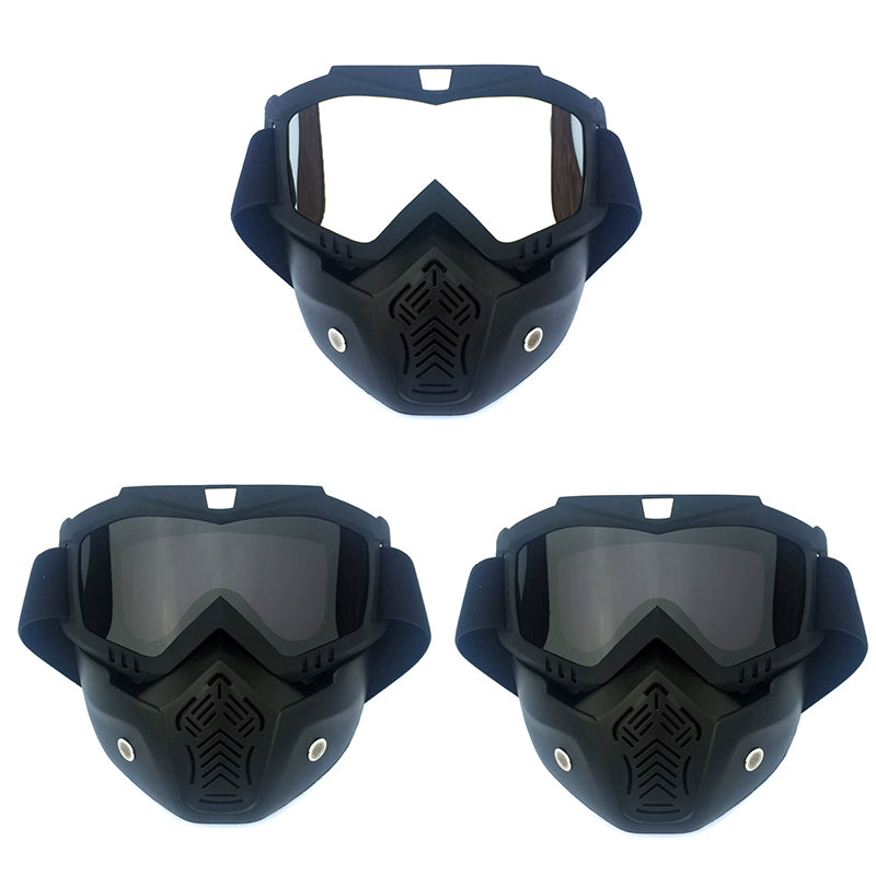 Harley retro face mask