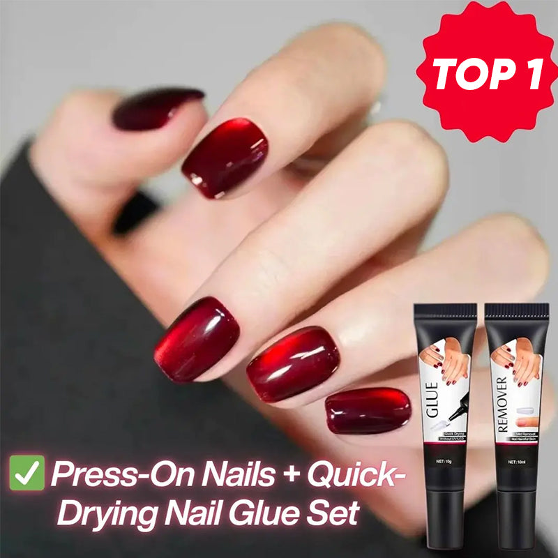 Semi-Solid Nail Glue and Remover Kit