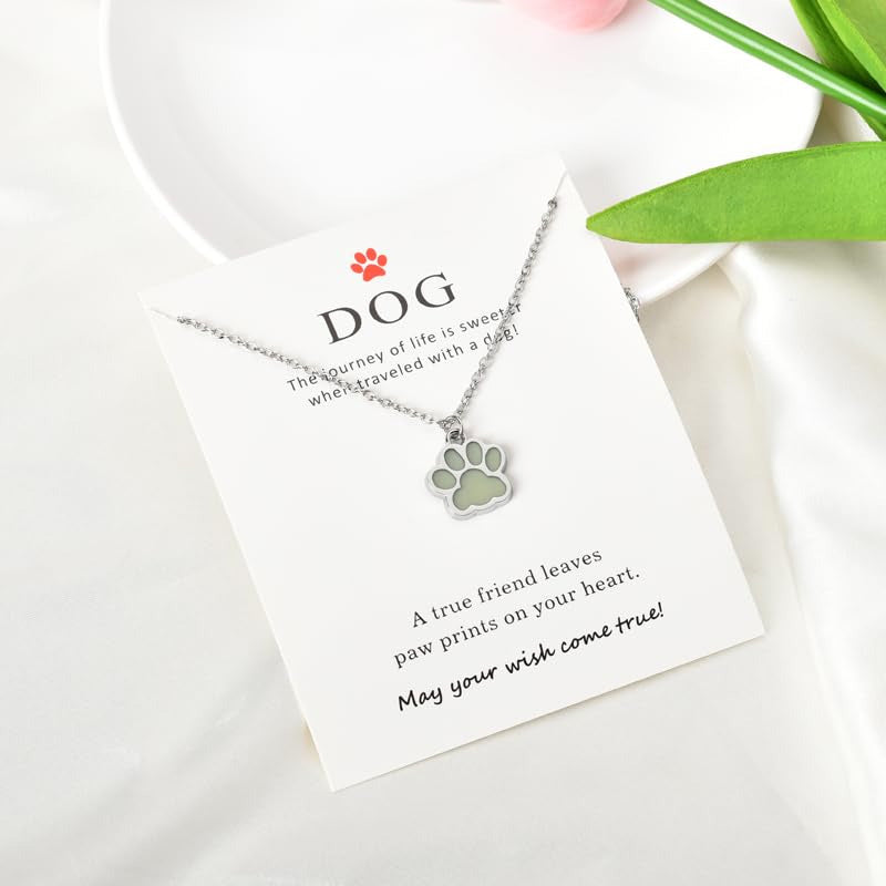 Dog Paw Necklace