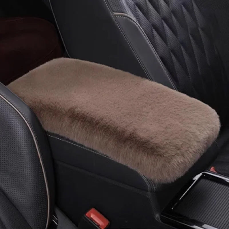 Plush Cover For Car Center Armrest