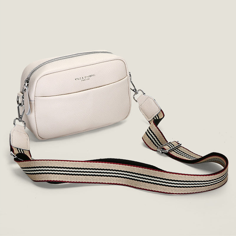Wide Strap Crossbody Bag