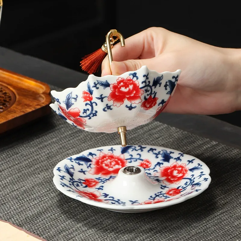 Celadon Umbrella-Shaped Tea Infuser