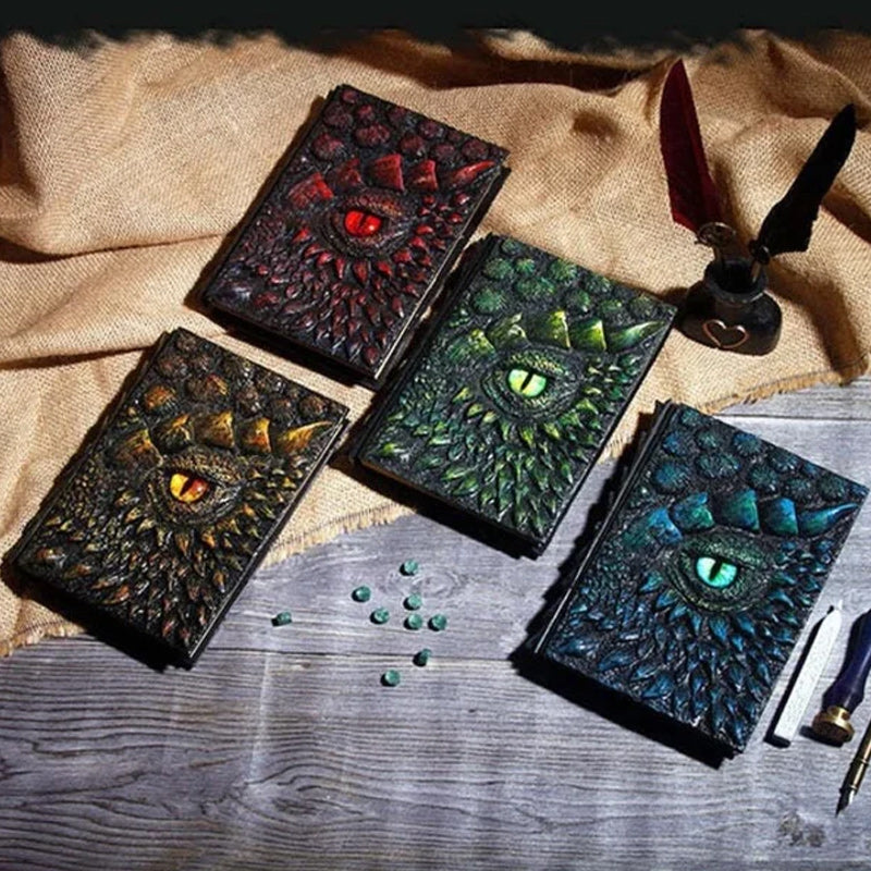 3D Dragon's Secrets Journal Notebook