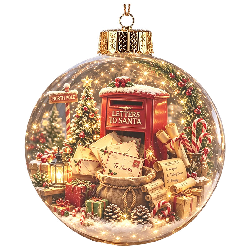 Glowing Christmas Story Ornament