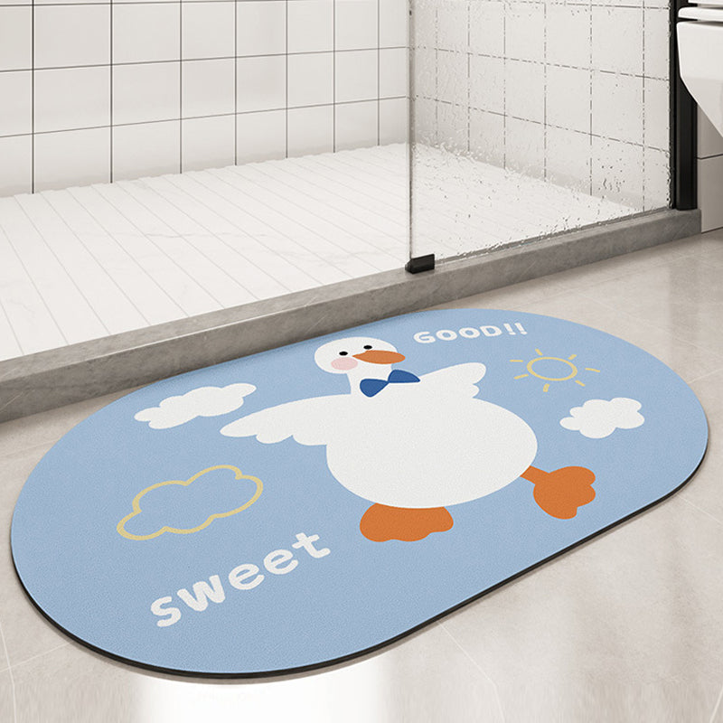 Microfiber non-slip cartoon floor mat