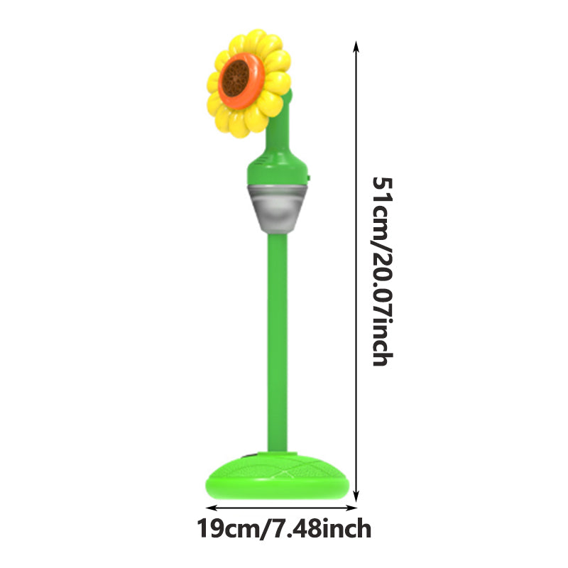 Sunflower Bubble Machine with Remote Control