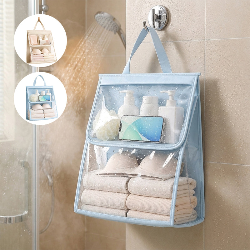 Waterproof bathroom garment bag