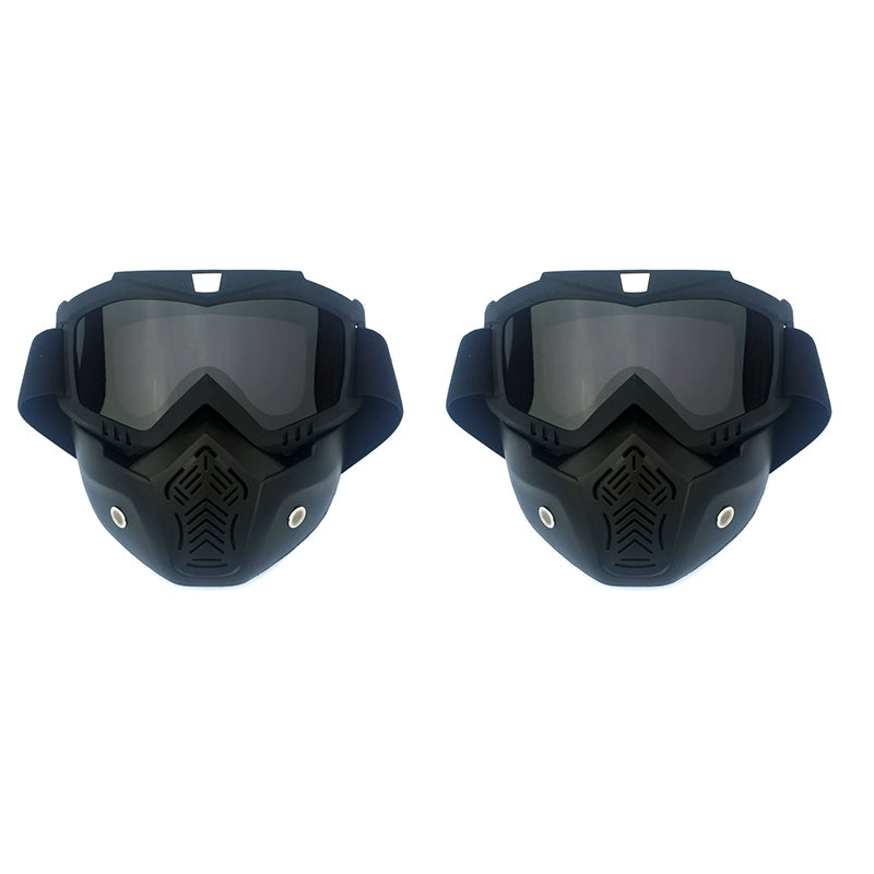 Harley retro face mask