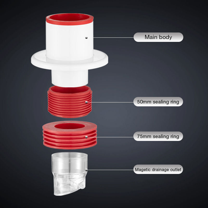 Odor Proof Water Drain Plug