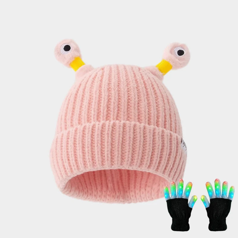 Glow in the Dark Little Monster Woolly Hat