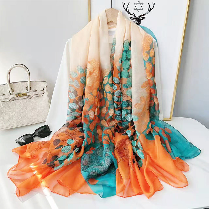 Soft Veil Clouds Late Summer Shawl