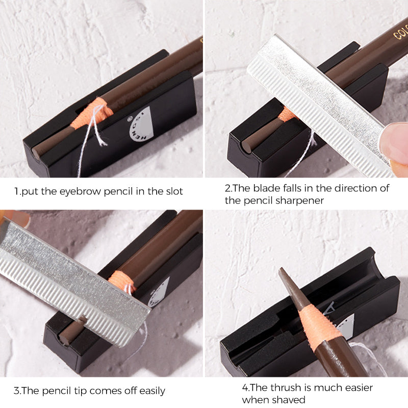 Waterproof Wooden Eyebrow Pencil(12 PCS)