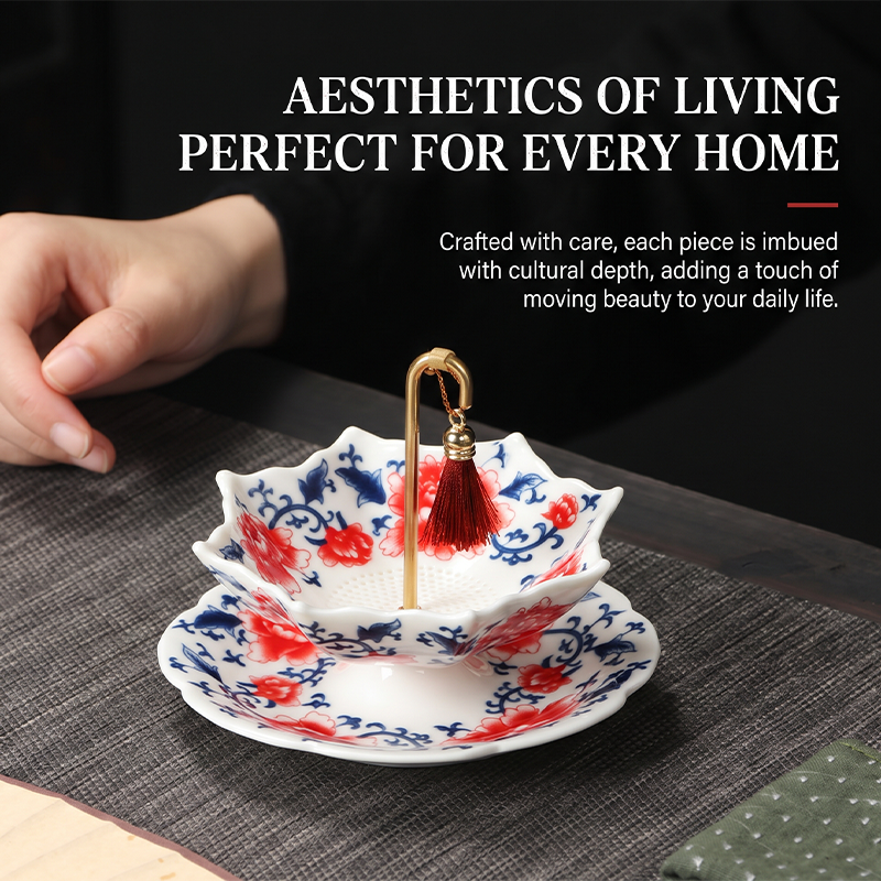 Celadon Umbrella-Shaped Tea Infuser