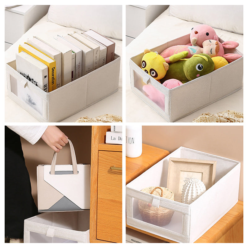 Visual Window Cotton and Linen Storage Box