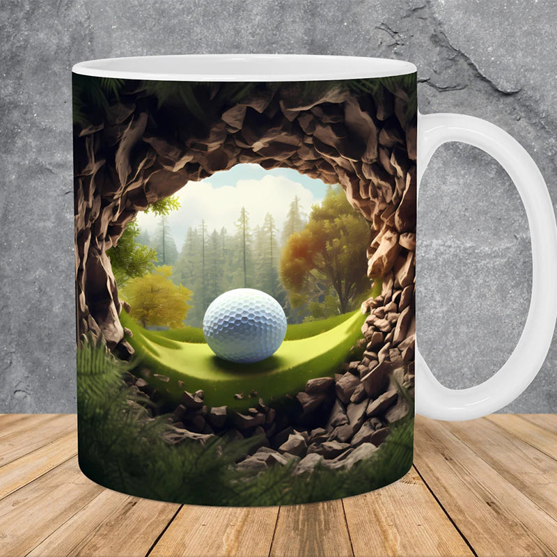 Ball Print Mug