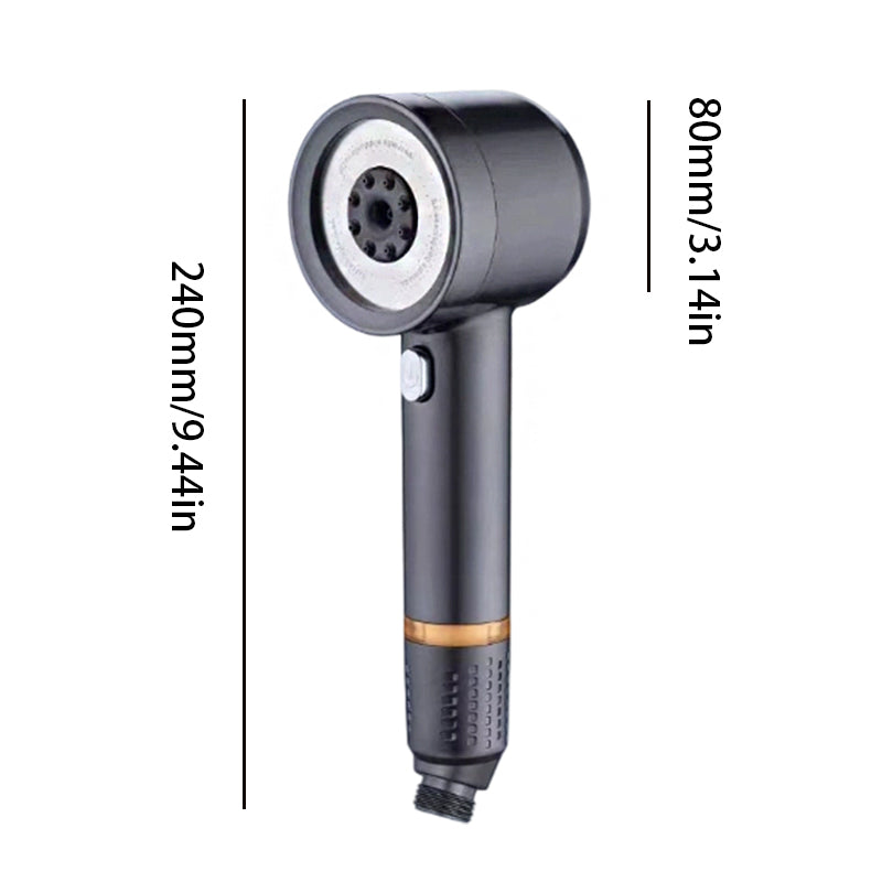 Filtered High-Pressure Shower Head Set