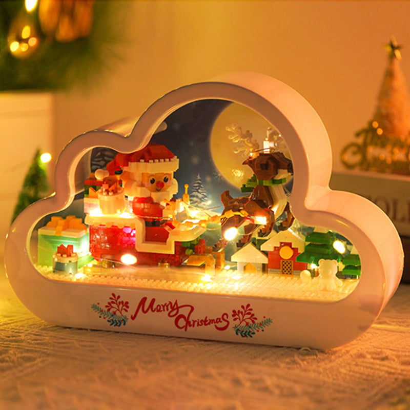 Christmas Building Blocks Night Light