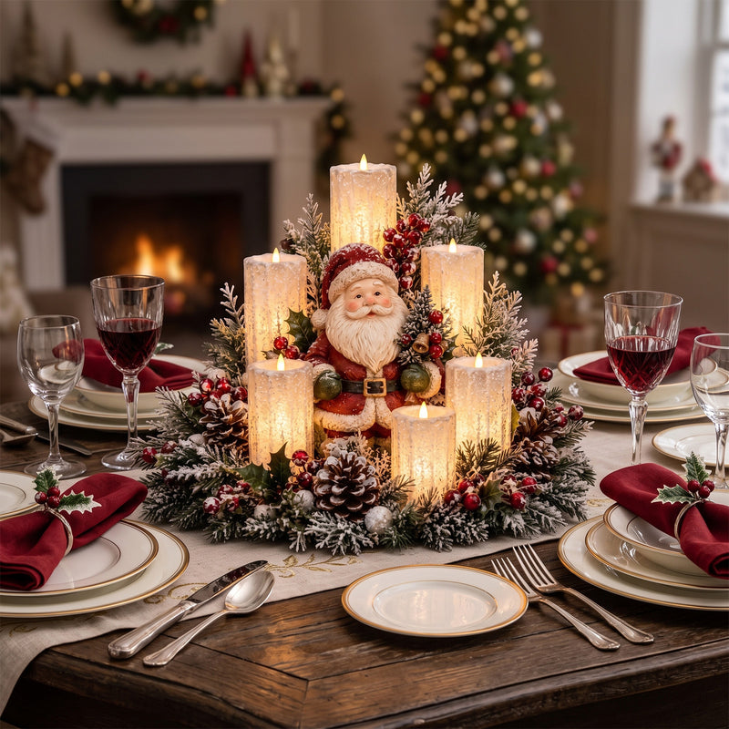 Christmas Candle Holder Ornament
