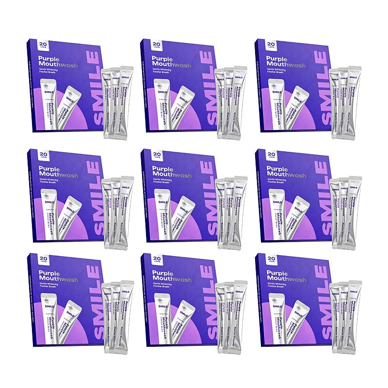 Fresh Breath Mouthwash Sachets