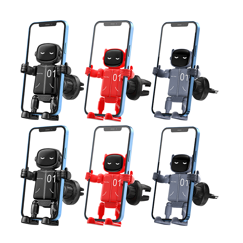 Music Robot Car Phone Mount