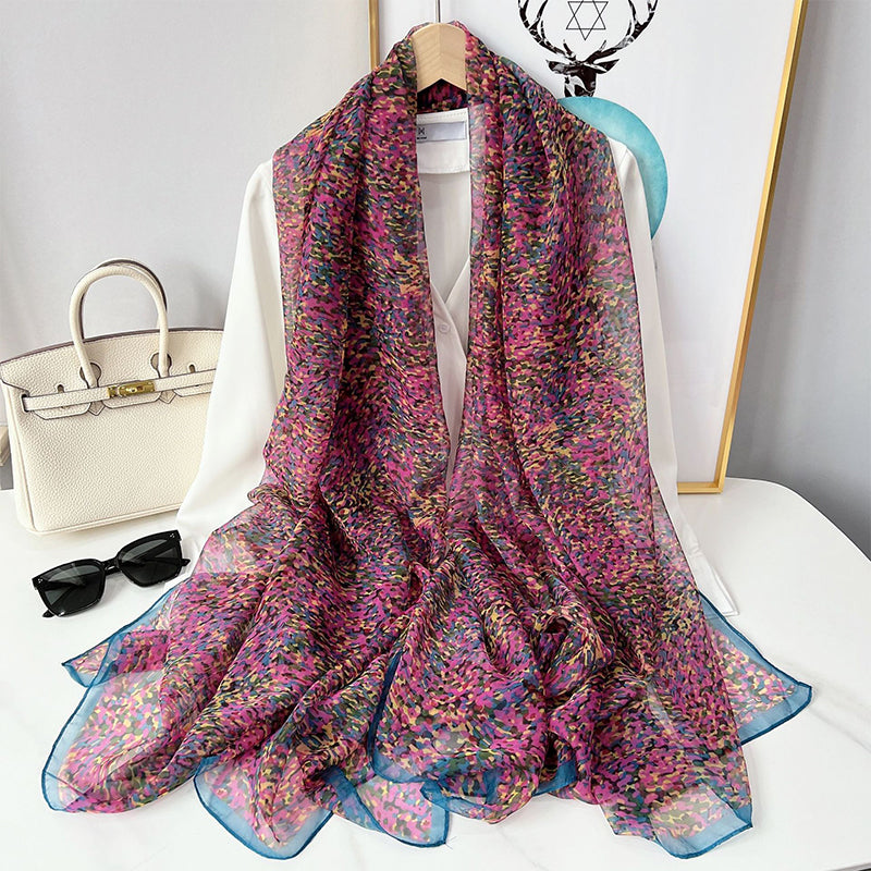 Soft Veil Clouds Late Summer Shawl