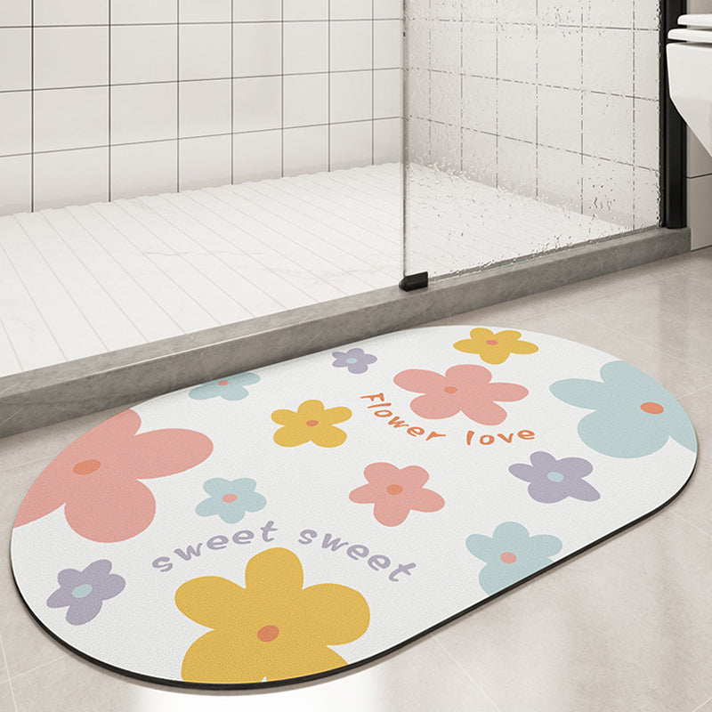 Microfiber non-slip cartoon floor mat